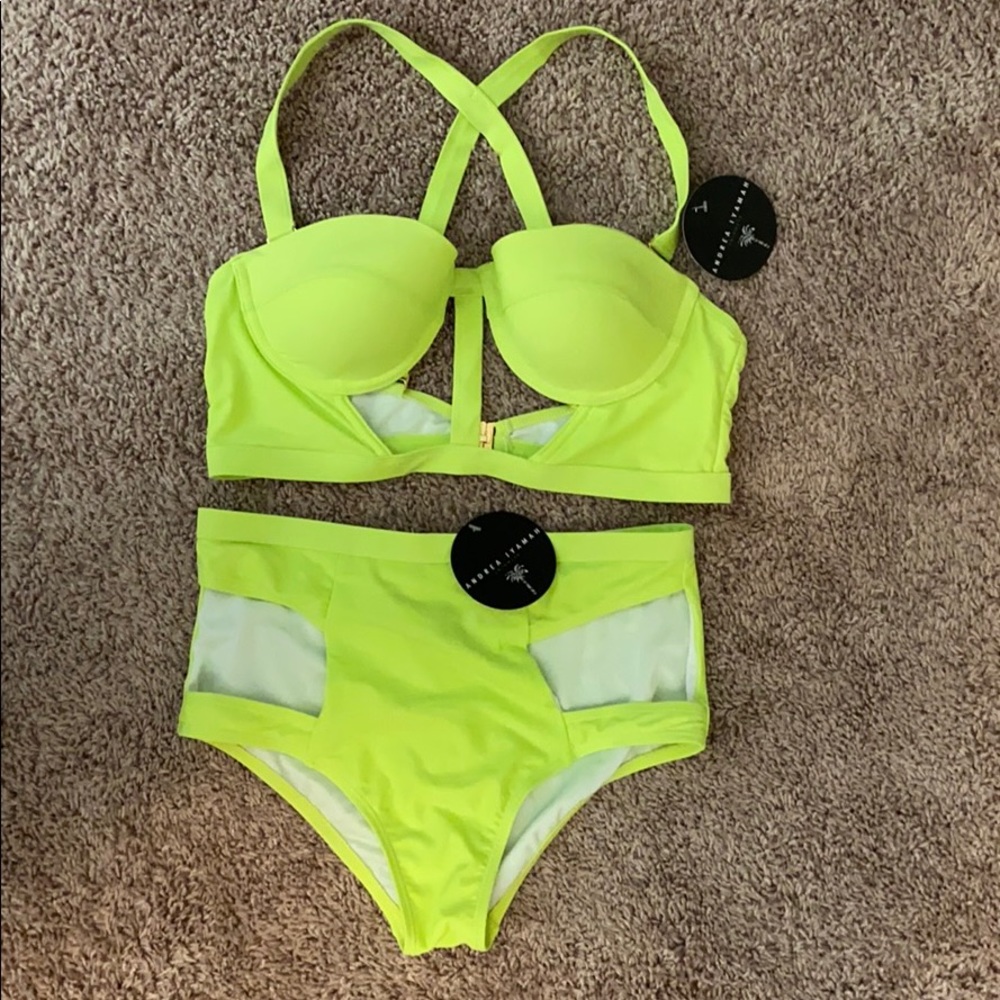 Andrea Iyamah Swimwear. 2 piece. New.